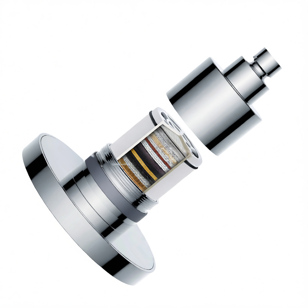 High-Pressure Filtered Shower Head