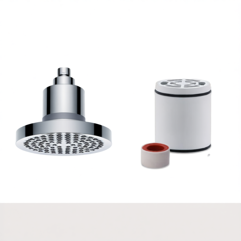 High-Pressure Filtered Shower Head